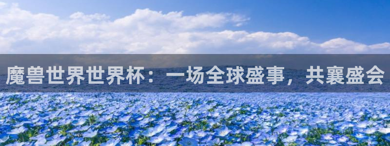 2026年足球世界杯赛程时间表：魔兽世界世界杯：一场全球盛事，共襄盛会